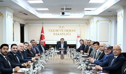 Tarım Bakanı İbrahim Yumaklı ile görüştüler