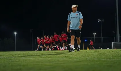 Burak Hoca ilk antrenmanına çıktı