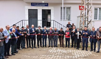 Elicek Köyü’nde yeni  yatırımlar hizmete açıldı