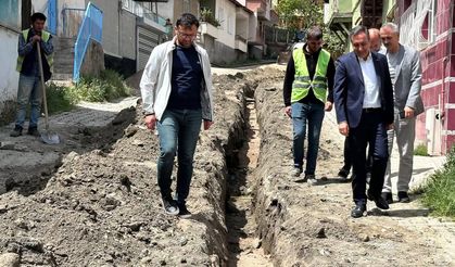 Sungurlu’da içmesuyu  şebekesi yenileniyor