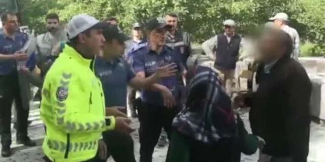 Kaçak yapıların yıkımı sırasında gerginlik yaşandı
