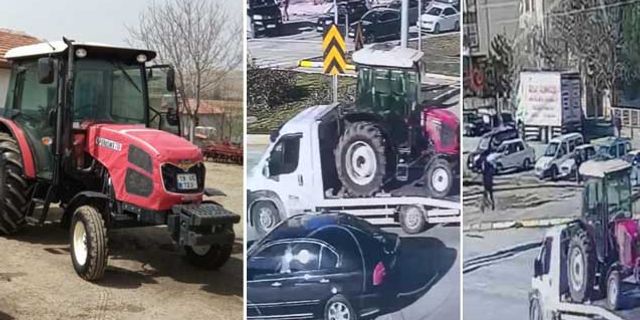 Çorum’da çalınan traktör Çankırı’da ortaya çıktı