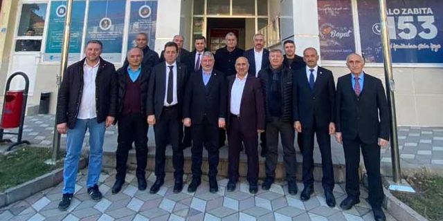 Cumhur İttifakı belediye başkanları Bayat’ta buluştu