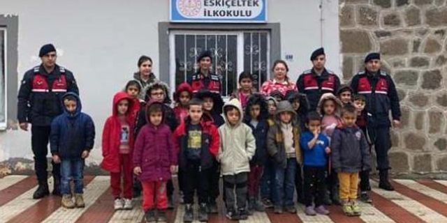 Jandarma’dan köy okullarında etkinlik