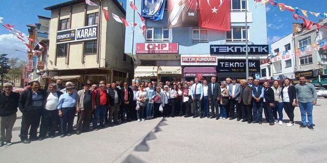Millet İttifakı adayları Osmancık’ta umut topladı
