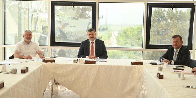 OSB yönetimi toplandı