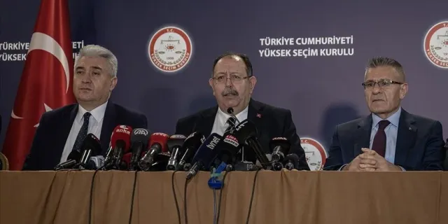 YSK Başkanı Yener: "Sayın Recep Tayyip Erdoğan Cumhurbaşkanı olarak seçilmiştir"