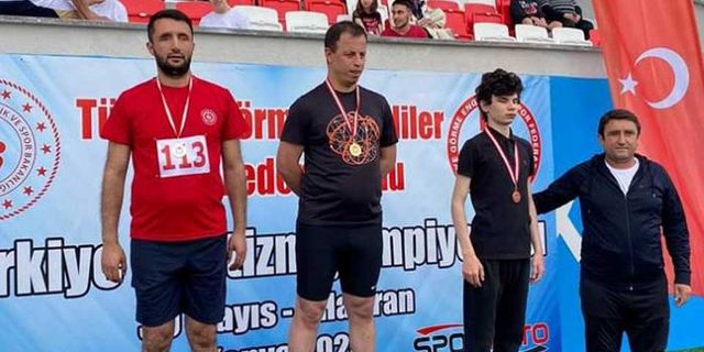 Şen’den gümüş madalya