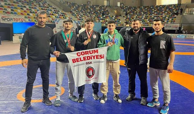 Minderde Çorum fırtınası esti… Çetin, Al ve Çelik Türkiye şampiyonu