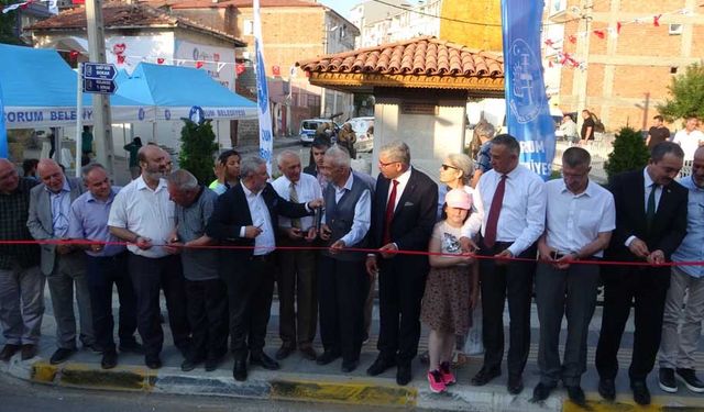 Hasan Tuluk Kültür Parkı açıldı