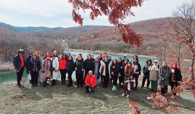 Hattuşa'da Kadınlar Günü dolayısıyla  yürüyüş ve meditasyon etkinliği yapıldı