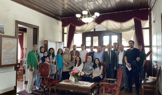 Amasya Üniversitesi  öğrencileri Mecitözü’nü gezdi