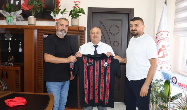 Çorum FK’dan Şahin’e “hayırlı olsun” ziyareti