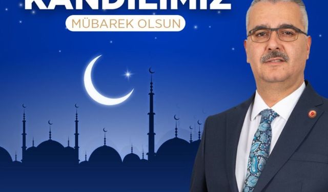 Yusuf Ahlatcı kandili kutladı