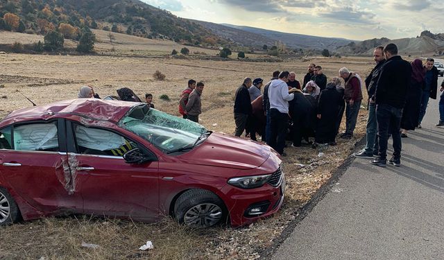 Çorum-İskilip yolunda kaza: 4 yaralı