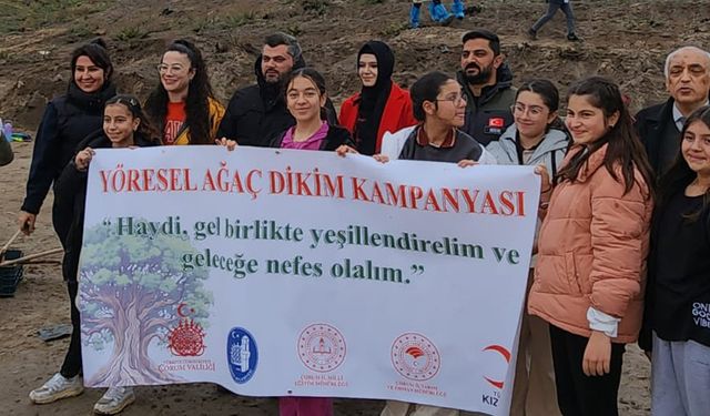 Ömerbey Köyü’nde Yöresel  Ağaç Dikim Kampanyası