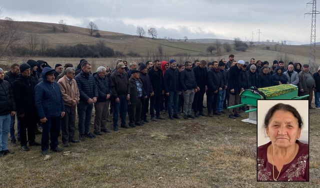 Nazmiye Kavuklu’ya hüzünlü tören