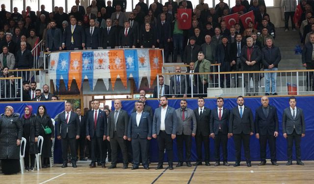 AK Parti Osmancık 8. Olağan İlçe Kongresi yapıldı