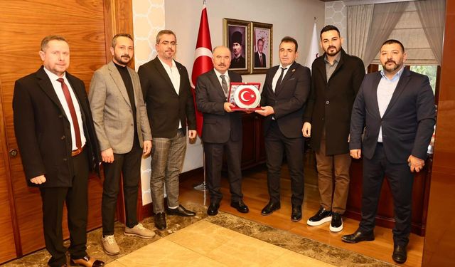 Sungurlu TSO’dan  Vali Çalgan’a ziyaret