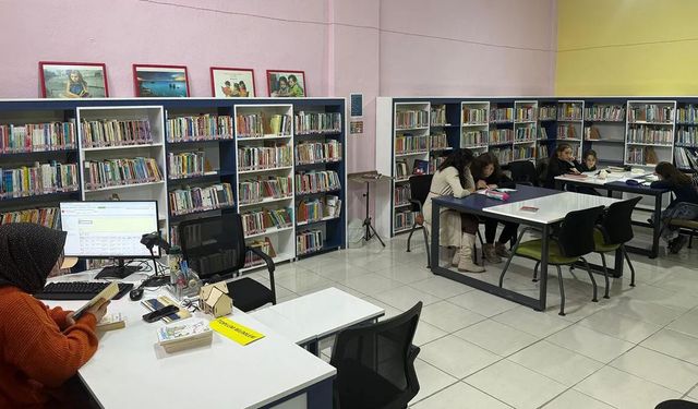 Kargı’da yenilenen halk  kütüphanesi hizmete açıldı