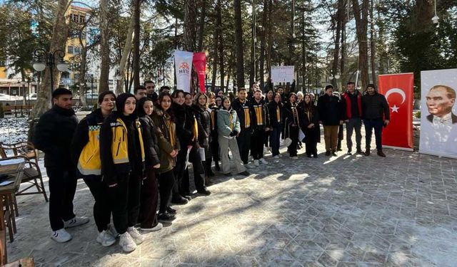 İskilip'te "Sosyal Medyadan Sosyal Meydana" etkinliği yapıldı