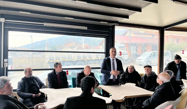CHP, Kargılı muhtarlarla  dayanışma içerisinde