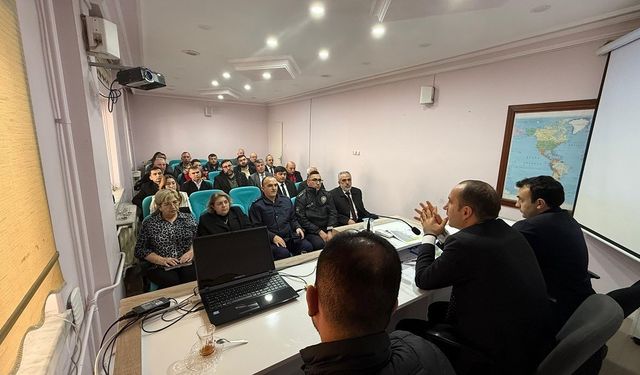 İskilip'te Afet ve Acil Durum Koordinasyon Toplantısı yapıldı