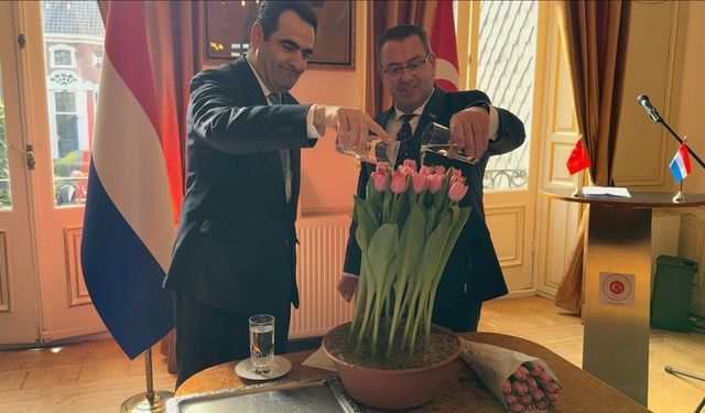 Hollanda'da yetiştirilen özel  Lale türüne “Kızılırmak” ismi