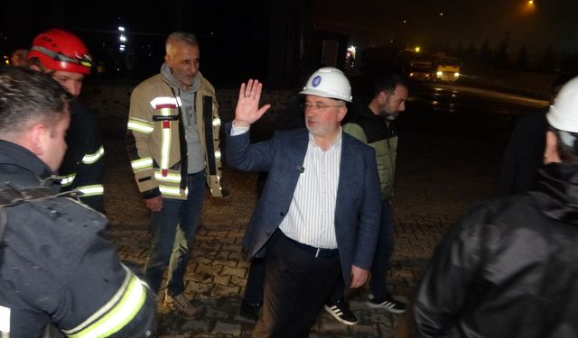 Aşgın: “İtfaiyeyi tebrik ediyorum”