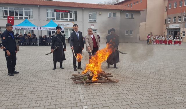 Bayat'ta Nevruz Bayramı kutlandı