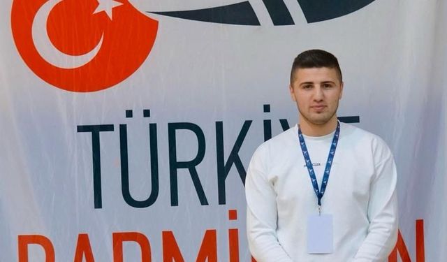 Eren Murat Güngör badminton il temsilcisi