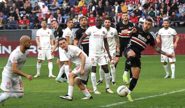 Çorum FK’nın ilk yarıdan farkı yok