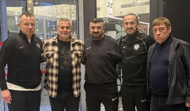 Durkaya ve Dereli’den Tuncay Şanlı’ya ‘hayırlı olsun’ ziyareti