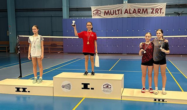 Çorumlu badmintonculardan tarihi başarı