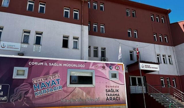 KETEM mobil aracı Oğuzlar'da  kanser taraması yaptı