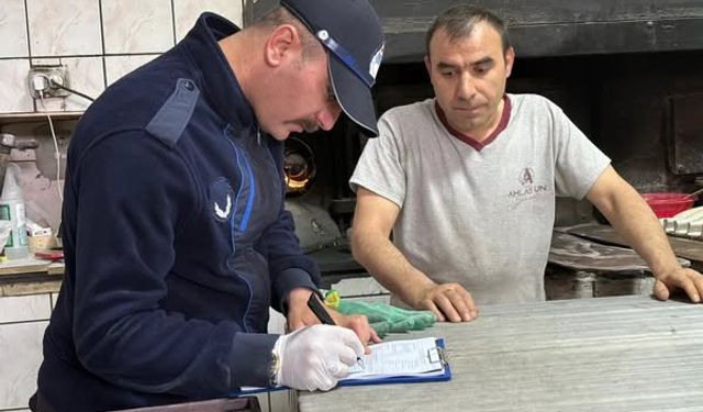 Sungurlu’da pastane ve  fırınlara hijyen denetimi