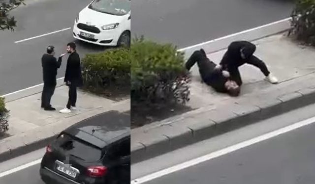 Babasını tek yumrukla bayılttı