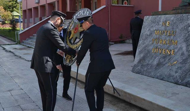 Kargı'da Türk Polis Teşkilatının 180. kuruluş yıl dönümü kutlandı