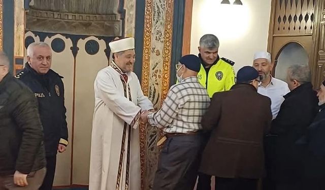 Sungurlu'da Polis Haftası'nda  Mevlid-i Şerif programı düzenlendi