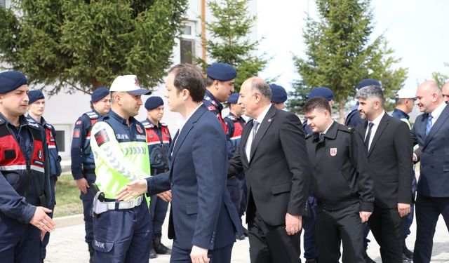 Alaca'da bayramlaşma  programı düzenlendi