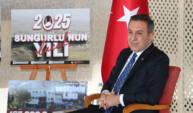 Dere: “2025 Sungurlu’nun yılı olacak”