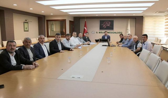 Aksu Göleti Projesi’nin  durumu masaya yatırıldı