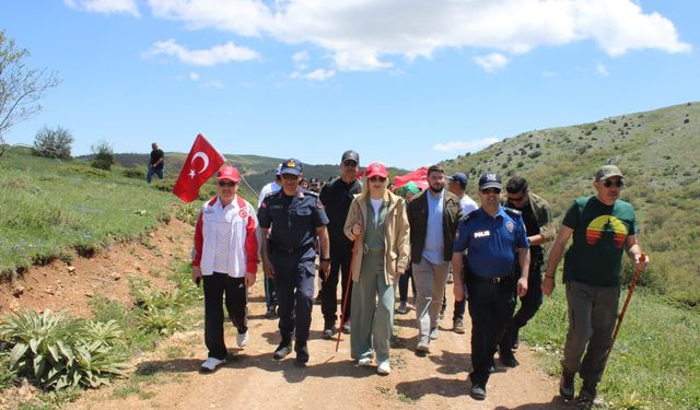 Kırklar Dağı'na gençlik yürüyüşü