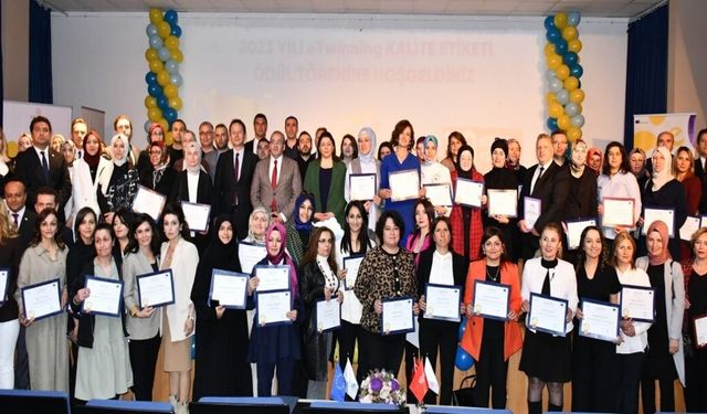 eTwinning ödülleri dağıtıldı