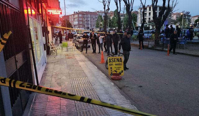Adliye yakınında silahlı kavga