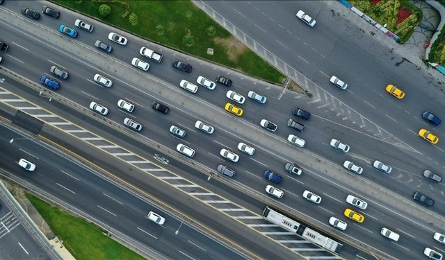 Çorum’da trafiğe kayıtlı araç sayısı 215 bin 904
