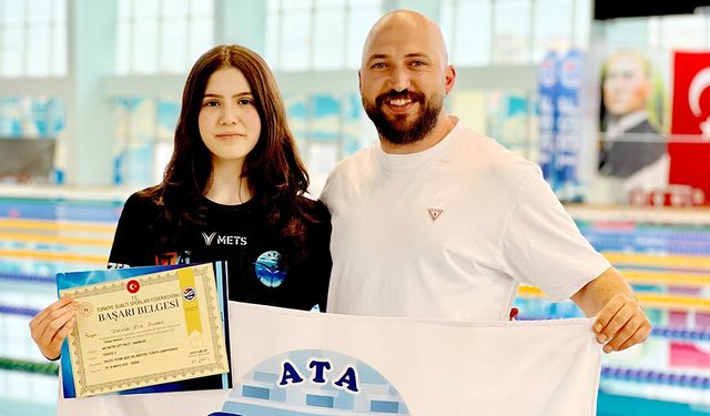 Deniz Ece’den 3 altın, 2 gümüş madalya birden