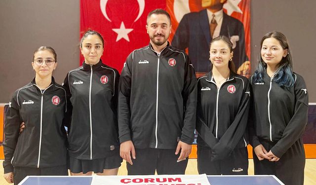 Çorum Belediyespor’un  raketleri Elit Lig’e yükseldi