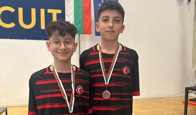 Töremiş ve Alnıdelik Bulgaristan’da üçüncü