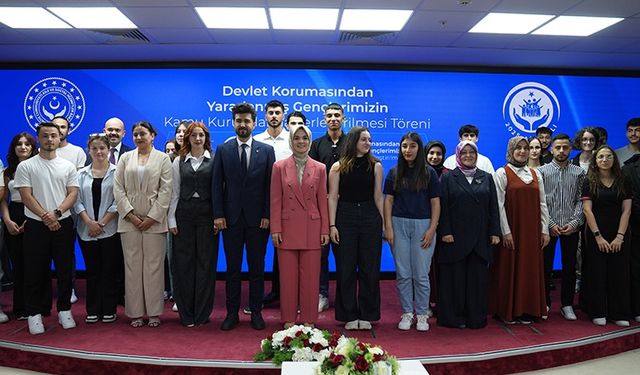 608 genç kamuya yerleşti